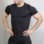 black gym shirt