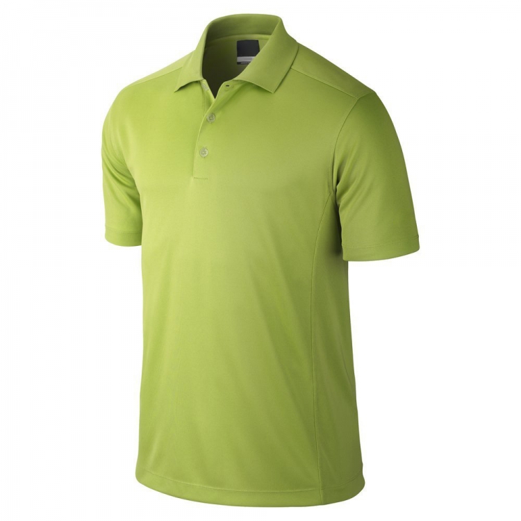 Lime Green Performance Polo Bulk Supplier A lime green athletic performance polo shirt with a smooth finish, ideal for custom private label gymwear and bulk OEM sportswear manufacturing.